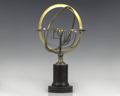 Rare 19th Century Charles Dien Celestial Table Globe.