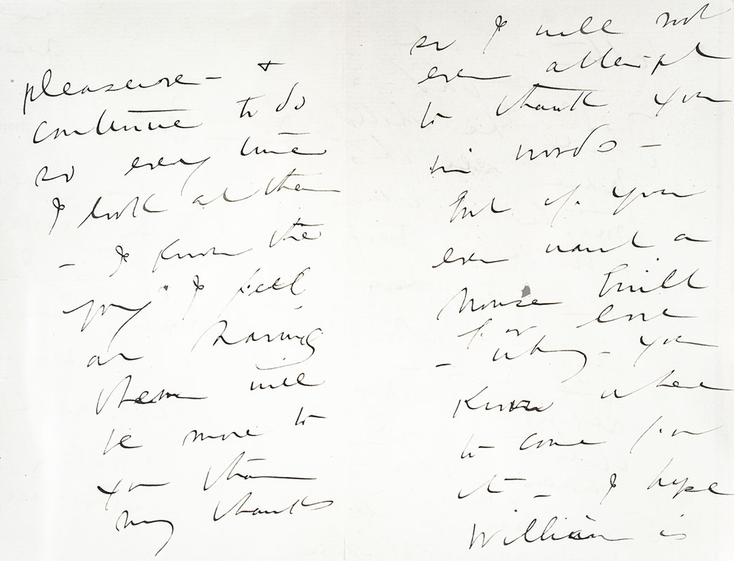 Stanford White Autograph Letter Signed