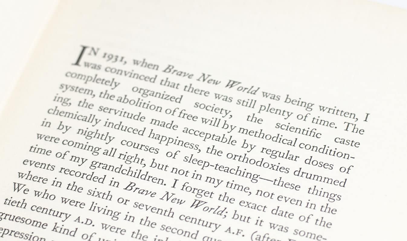 Brave New World Revisited