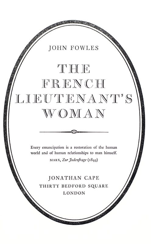 The French Lieutenant's Woman