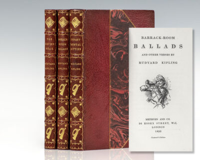 Barrack-Room Ballads, Departmental Duties, and The Seven Seas.