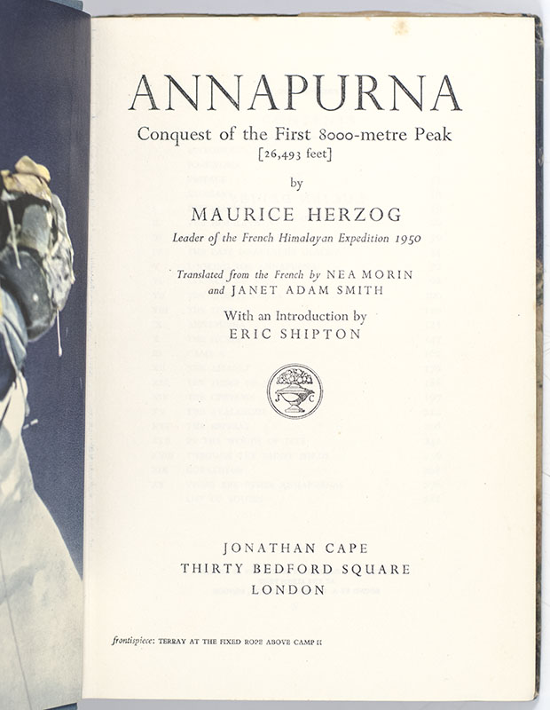 Annapurna: The First 8,000 Metre Peak (26,493 Feet)