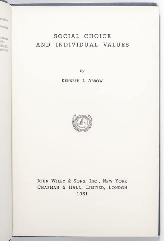 Social Choice and Individual Values