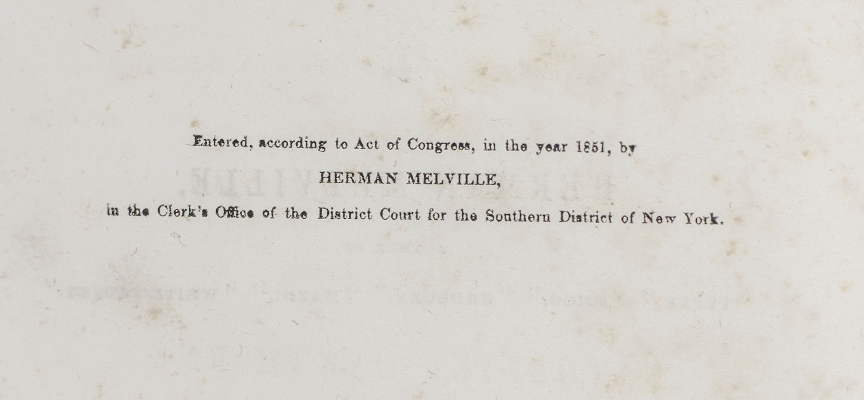 Moby Dick; Or, The Whale