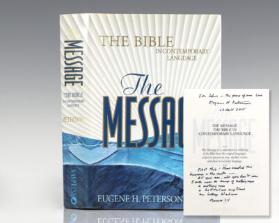 The Message: The Bible In Contemporary Language.