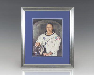 Michael Collins Signed Photograph.