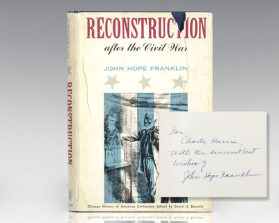 Reconstruction After the Civil War.