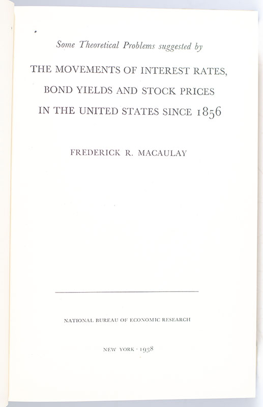 The Movement of Interest Rates, Bond Yields And Stock Prices in the United States Since 1856