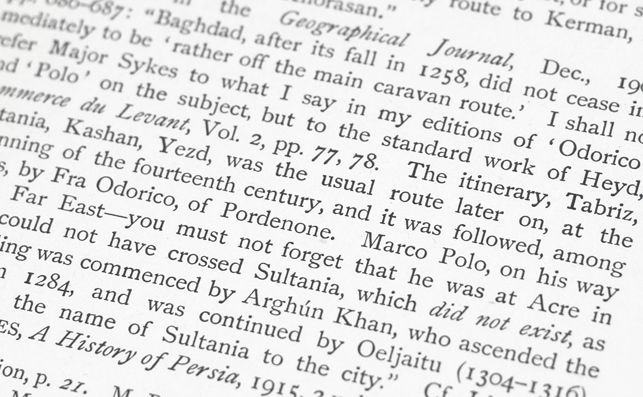 Ser Marco Polo: Notes and Addenda to Sir Henry Yule's Edition, Containing the Results of Recent Research and Discovery