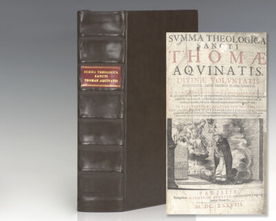 Summa Theologica Sancti Thomae Aquinatis, Divinae Voluntatis Interpretis: Sacri Ordinis Praedicatorum.
