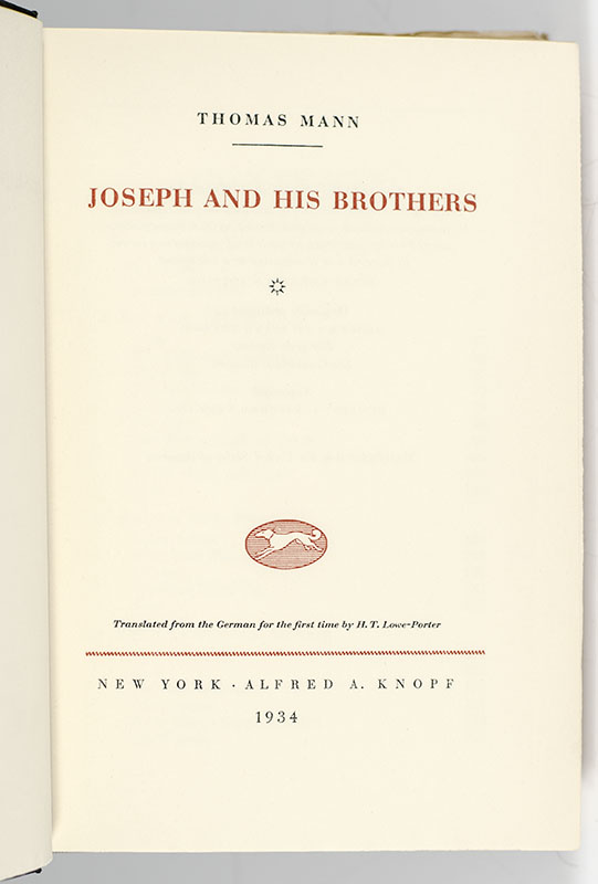 Joseph and His Brothers
