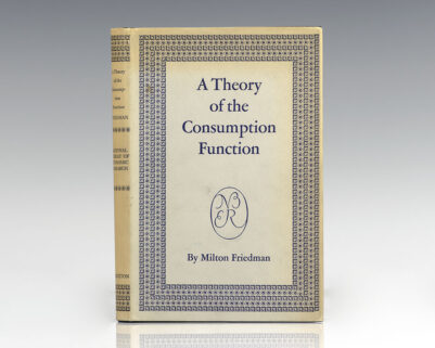 A Theory of the Consumption Function.