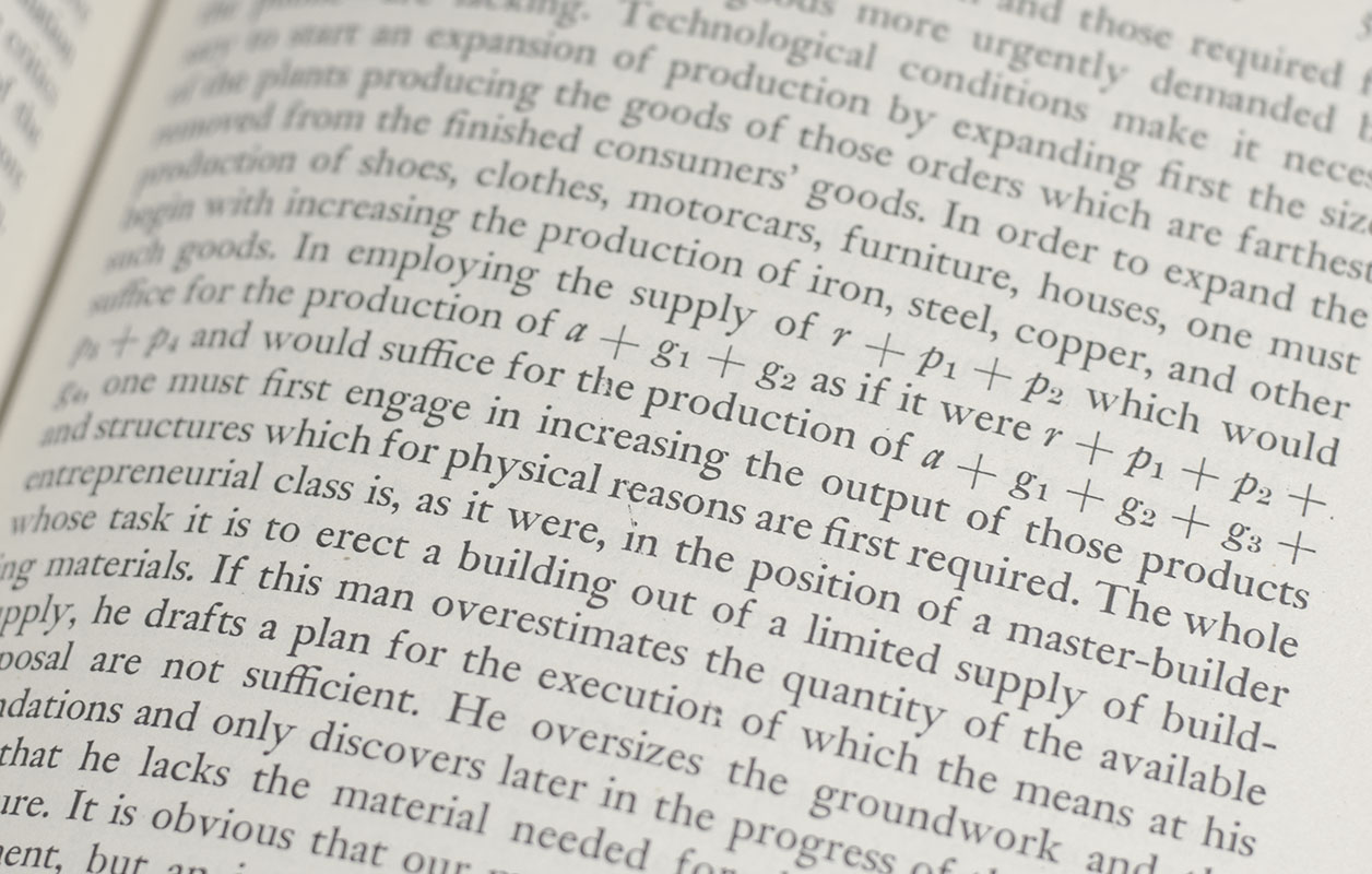 Human Action: A Treatise on Economics