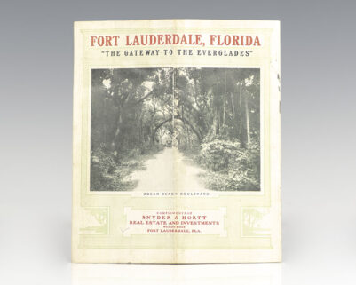 Fort Lauderdale, Florida: "Gateway to the Everglades".