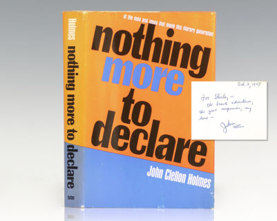 Nothing More To Declare.