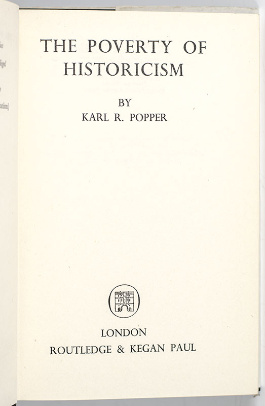 The Poverty of Historicism