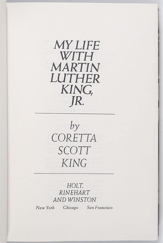 My Life with Martin Luther King, Jr