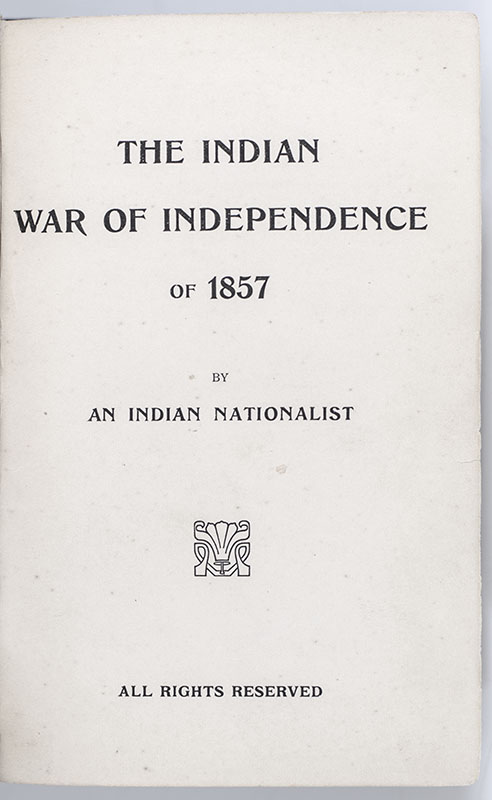 The Indian War of Independence of 1857
