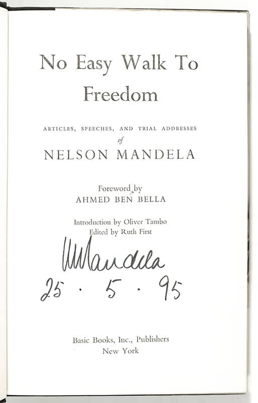 No Easy Walk To Freedom: Articles, Speeches, and Trial Addresses