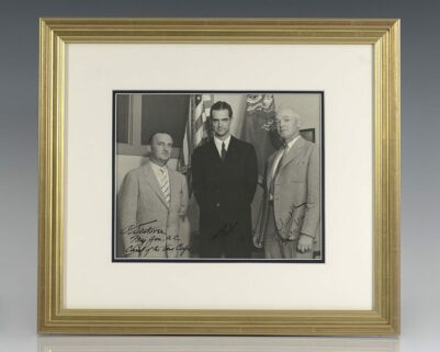 Howard Hughes Signed Photograph.