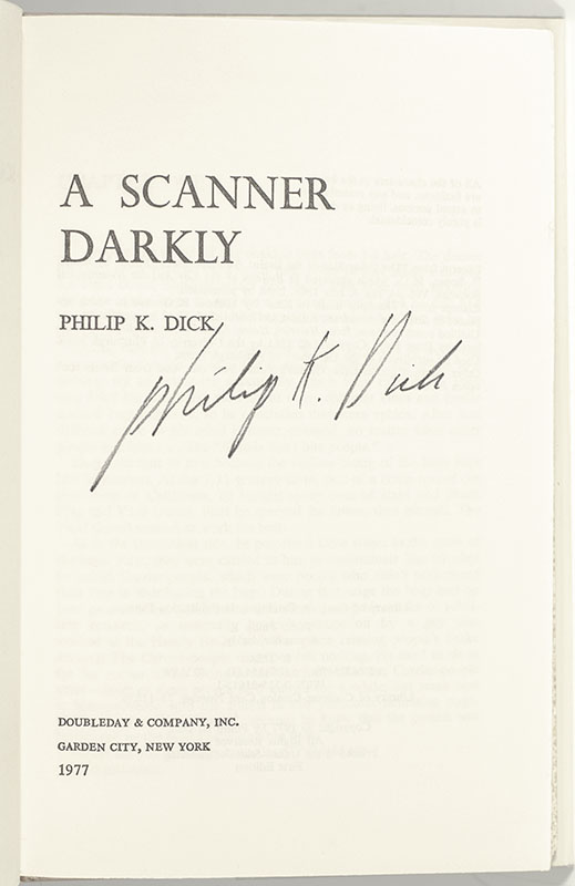 A Scanner Darkly.