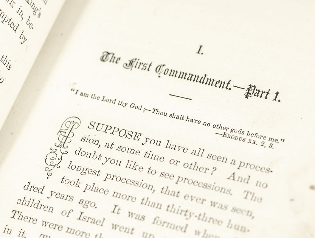 The King's Highway or Illustrations of the Commandments.