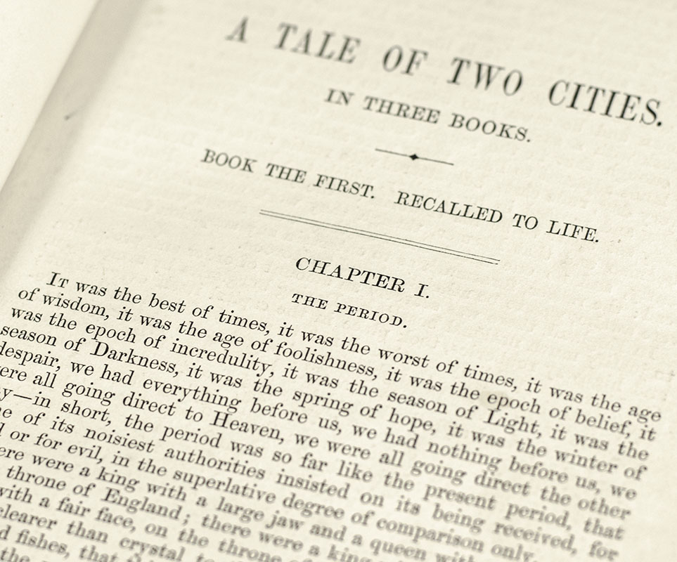 A Tale of Two Cities.