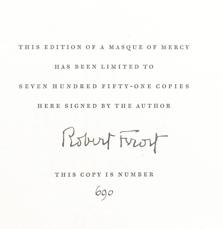 A Masque of Mercy.