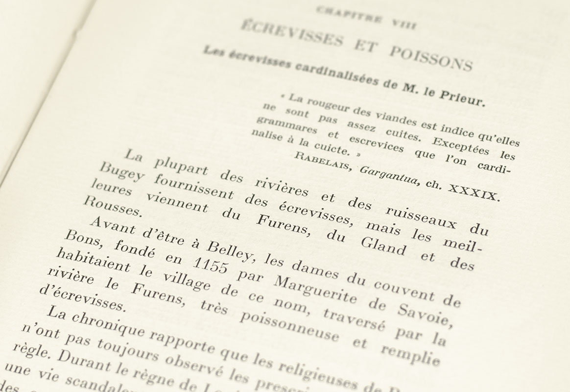 La Table Au Pays De Brillat-Savarin.