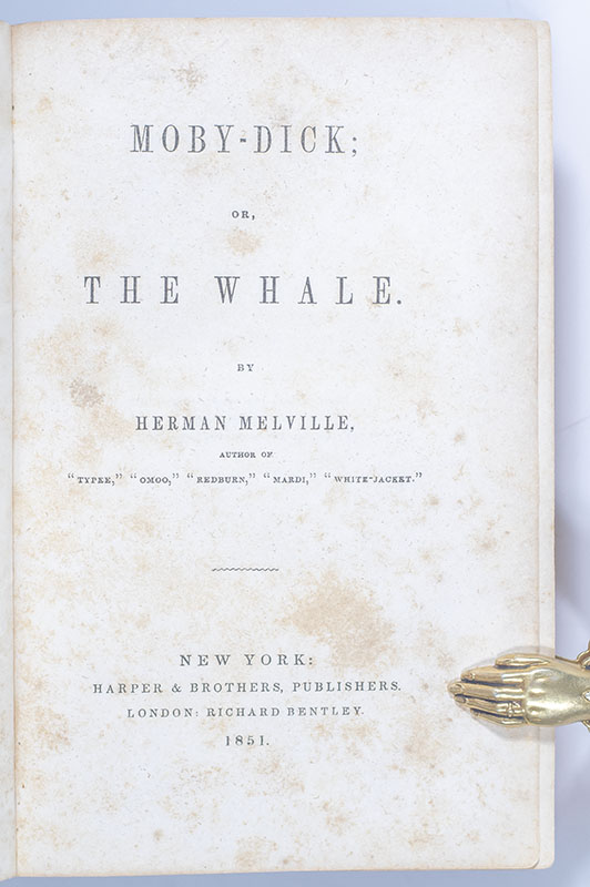 Moby Dick; Or, The Whale.