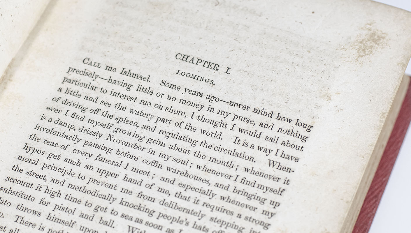Moby Dick; Or, The Whale.