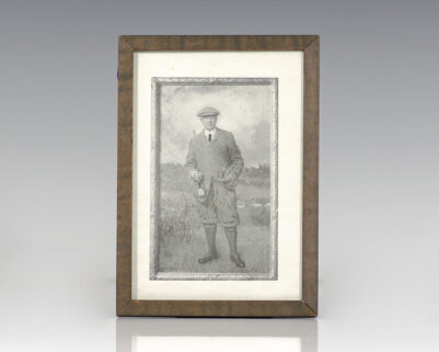 George Seymour Lyon Signed Portrait.
