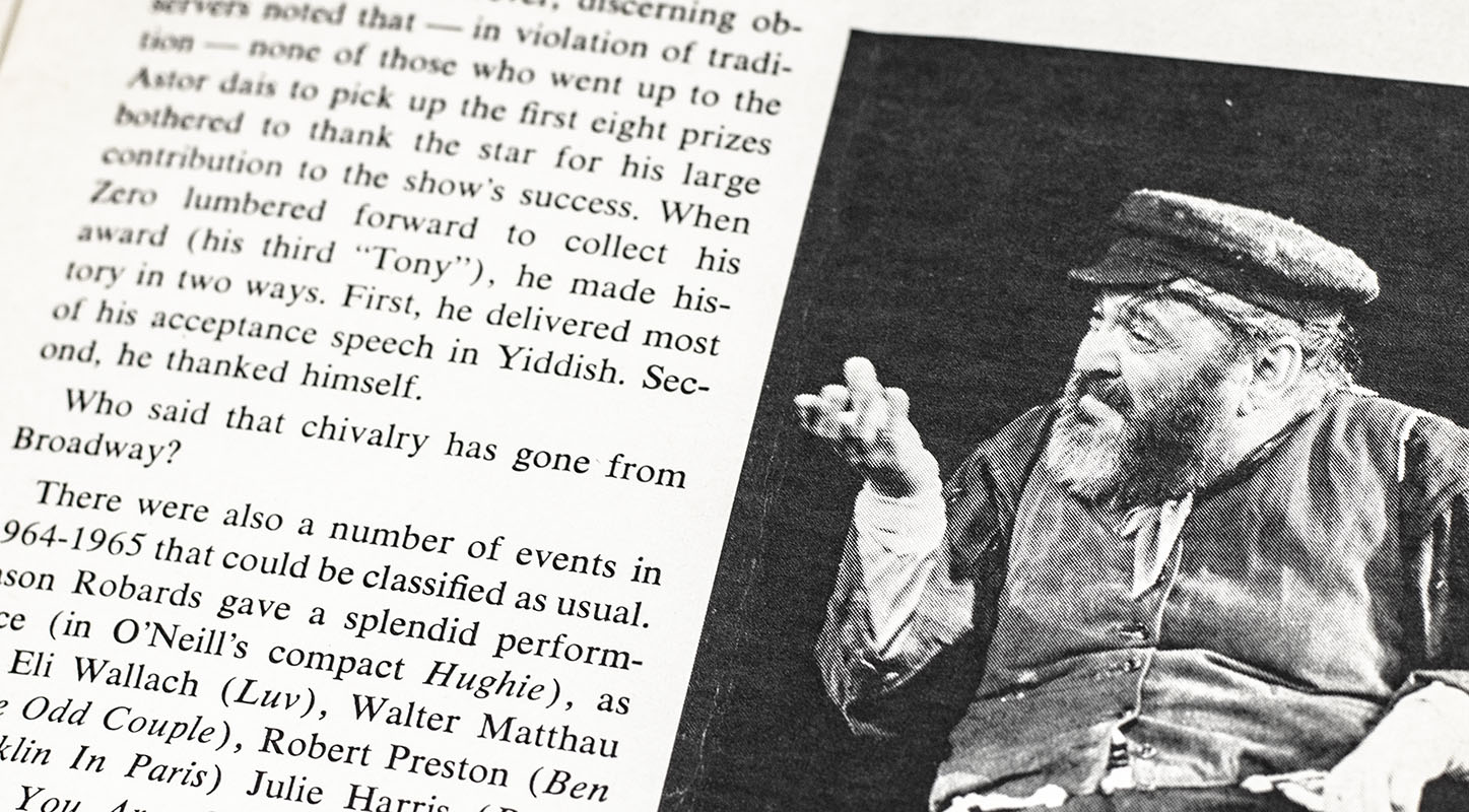 Fiddler on the Roof.