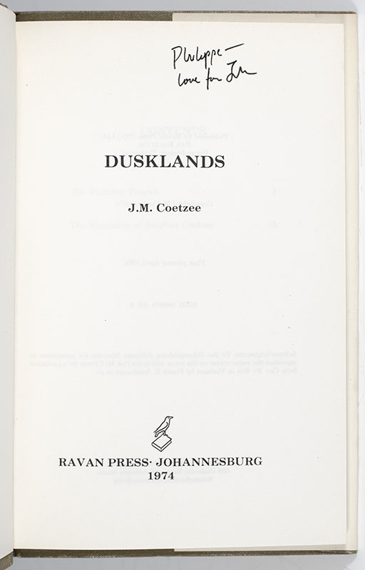 Dusklands.