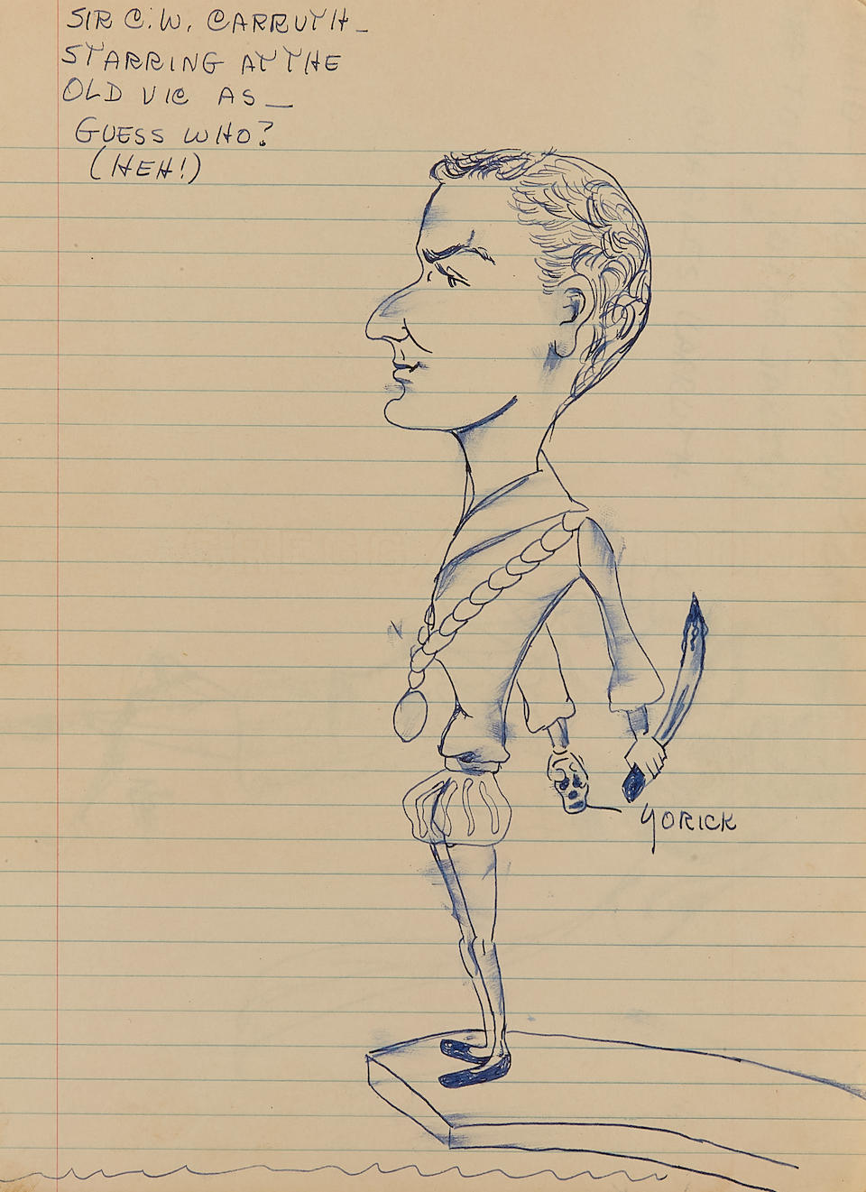 To Kill a Mockingbird. Original Harper Lee Drawing, Painting and Letter Collection. - Image 3