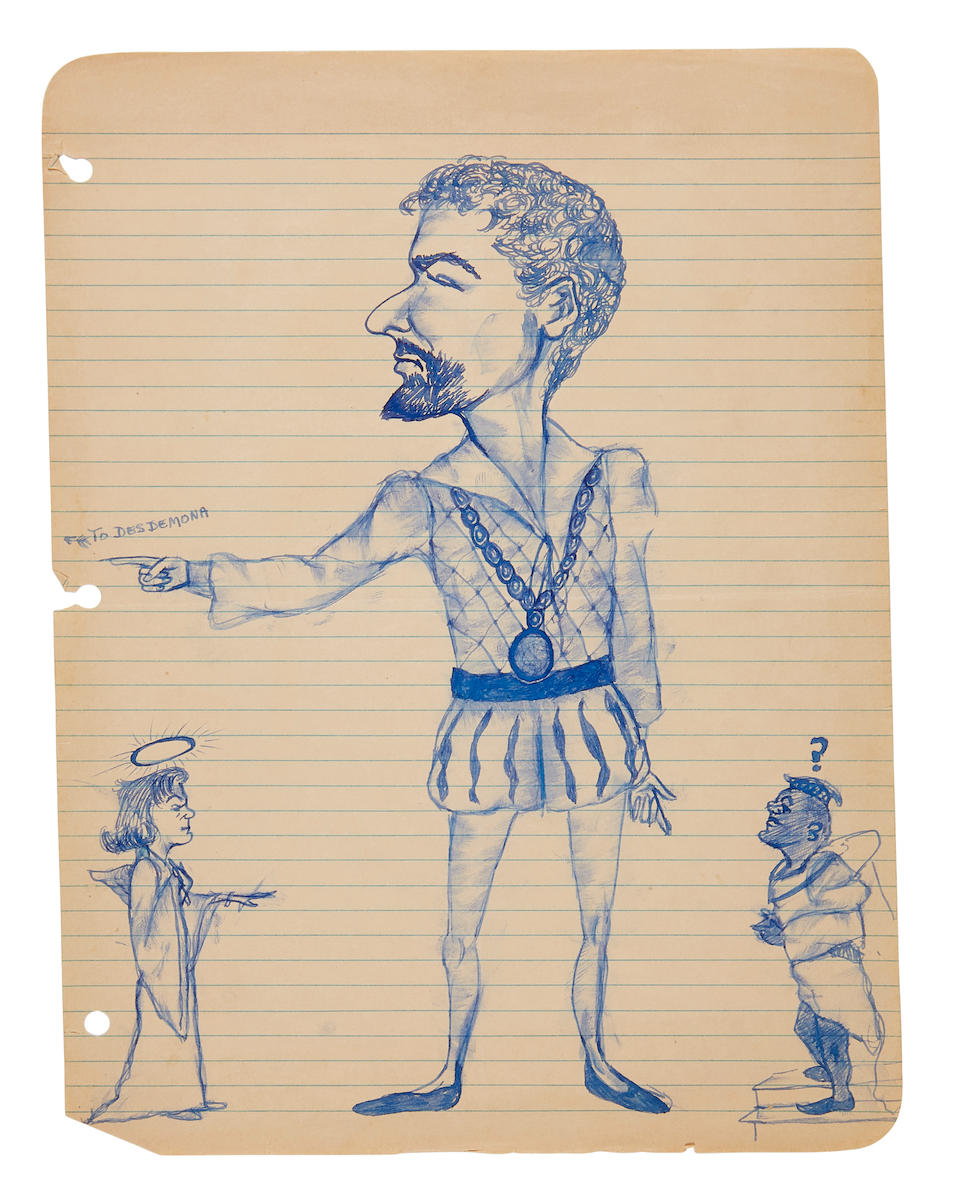 To Kill a Mockingbird. Original Harper Lee Drawing, Painting and Letter Collection. - Image 20