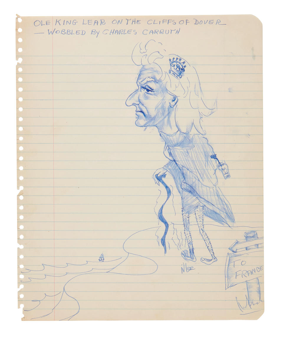 To Kill a Mockingbird. Original Harper Lee Drawing, Painting and Letter Collection. - Image 19