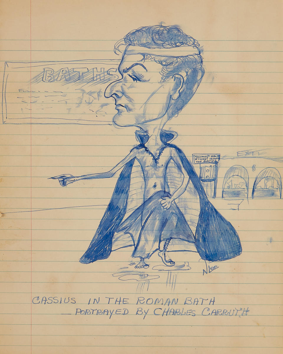 To Kill a Mockingbird. Original Harper Lee Drawing, Painting and Letter Collection. - Image 18