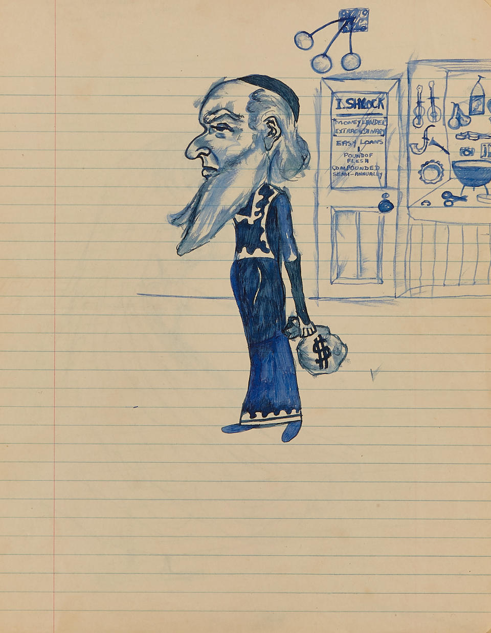 To Kill a Mockingbird. Original Harper Lee Drawing, Painting and Letter Collection. - Image 17