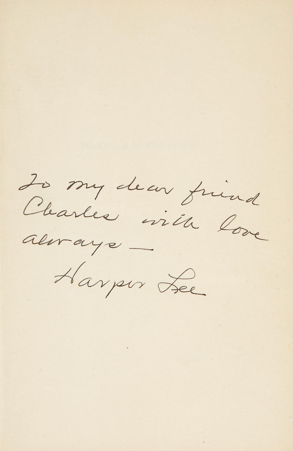 To Kill a Mockingbird. Original Harper Lee Drawing, Painting and Letter Collection. - Image 16