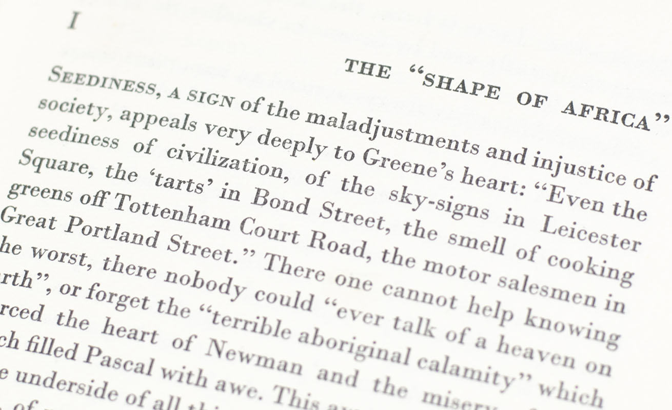 Graham Greene and the Heart of the Matter.