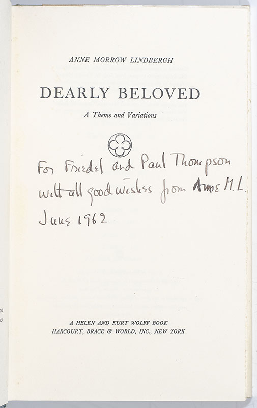 Dearly Beloved.