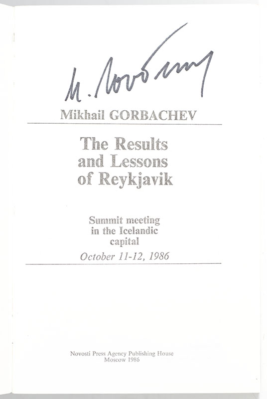 The Results and Lessons of Reykjavik.