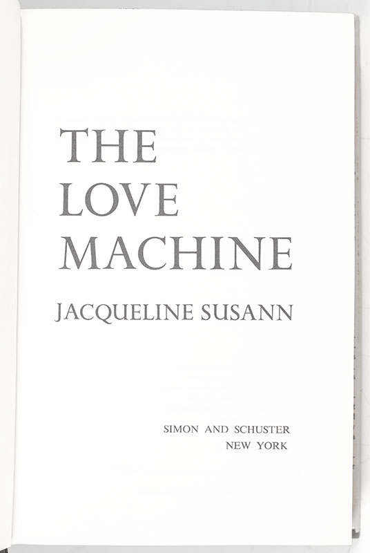 The Love Machine.