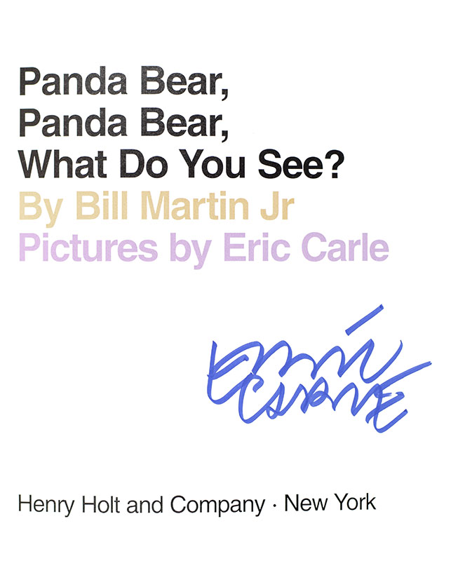 Panda Bear, Panda Bear, What Do You See?