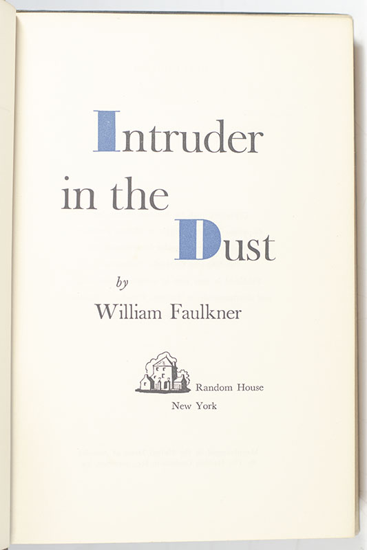 Intruder In The Dust.