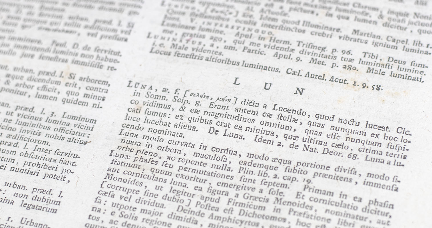Lexicographorum Principis Thesaurus Linguae Latinae in IV. Tomos Divisus.