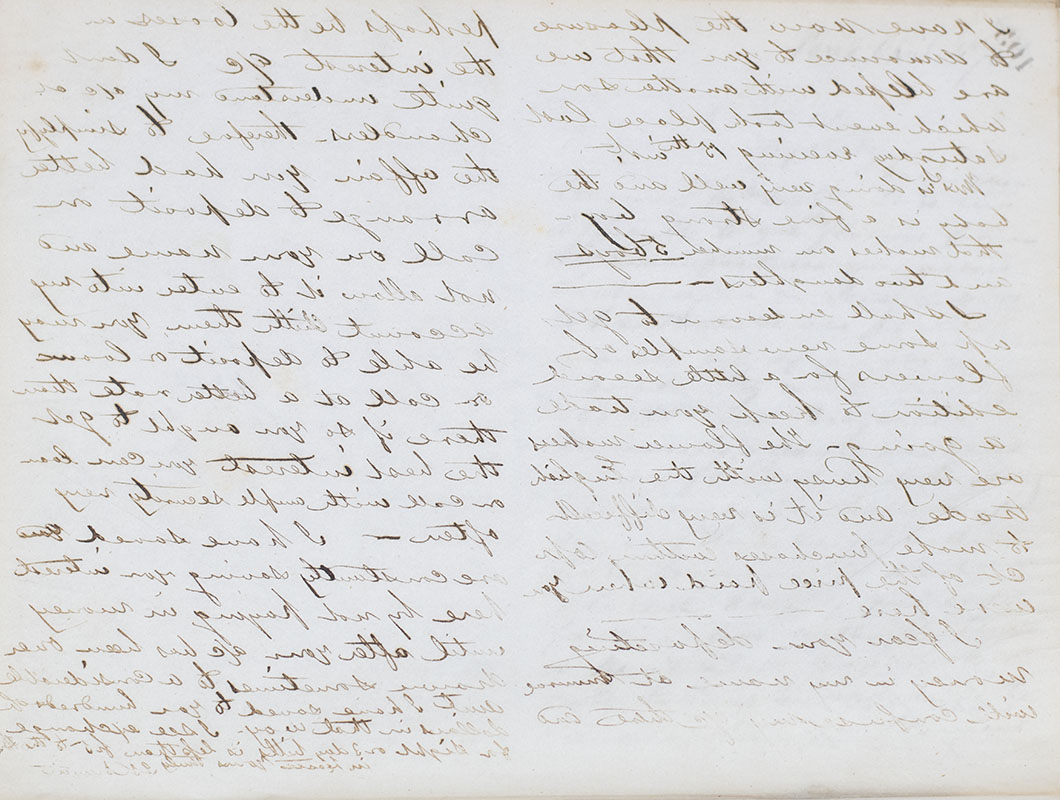 Two Civil War Letter Books.