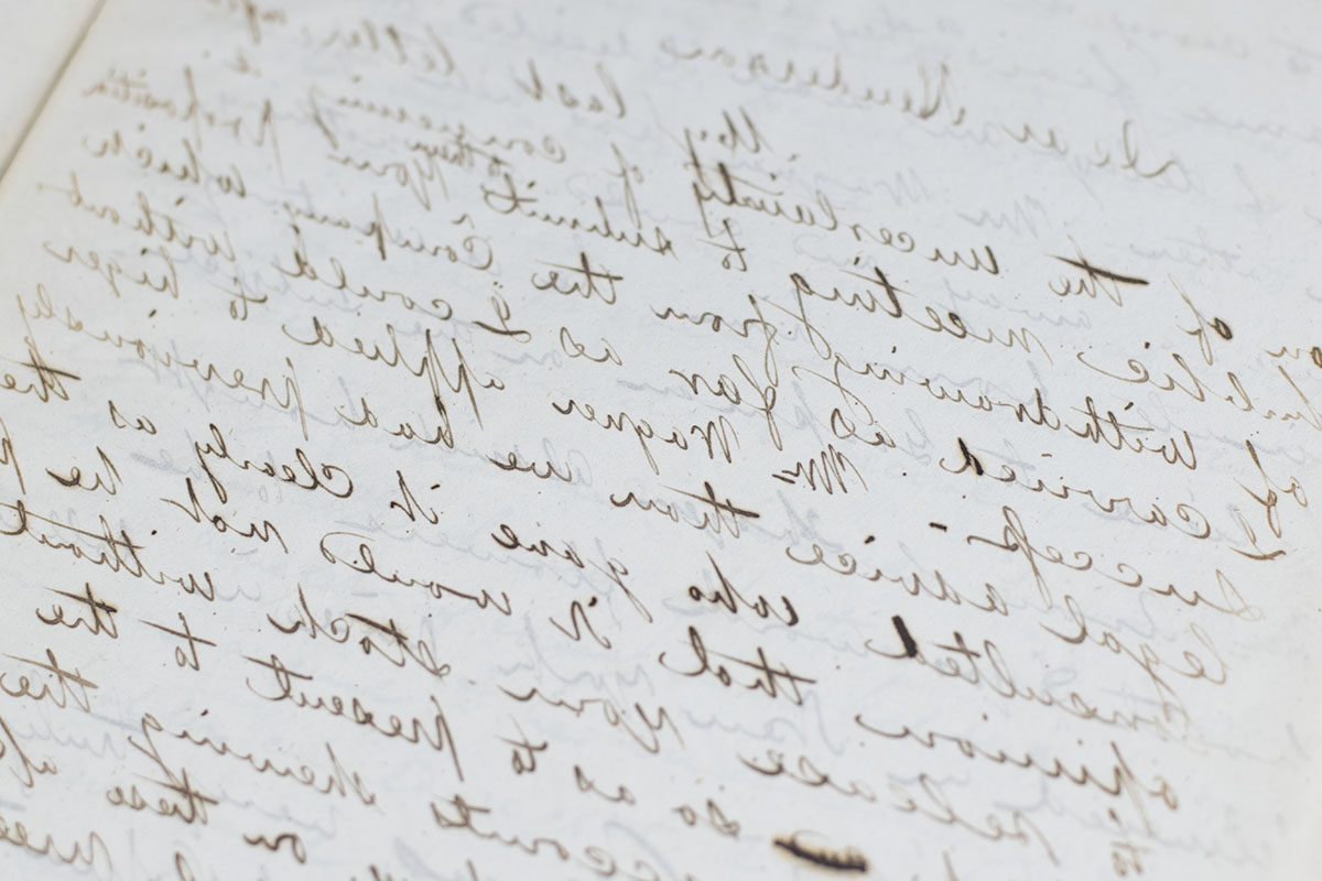 Two Civil War Letter Books.