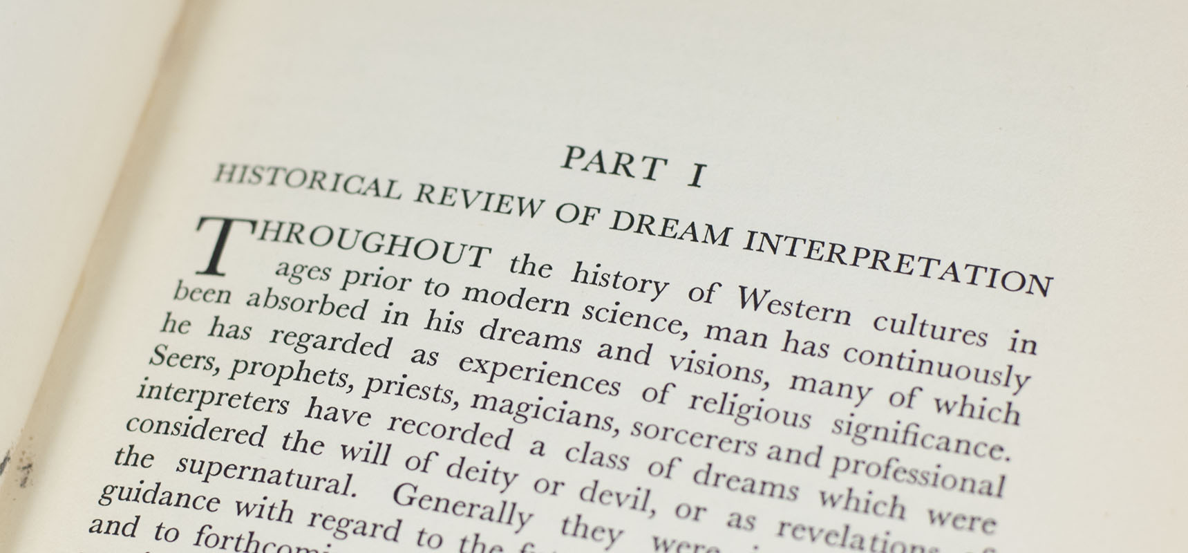 The Dream in Primitive Cultures.